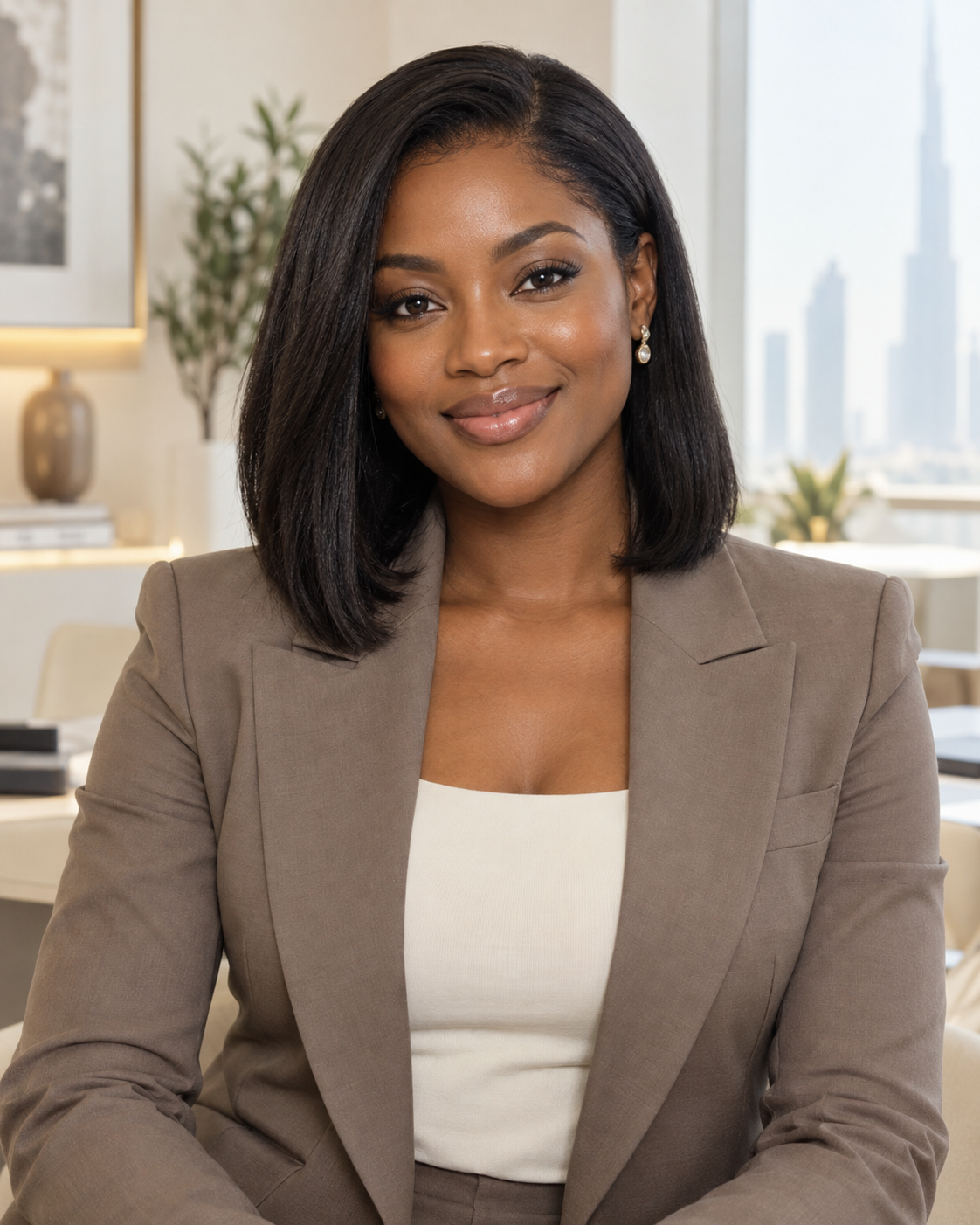 Fictional professional portrait